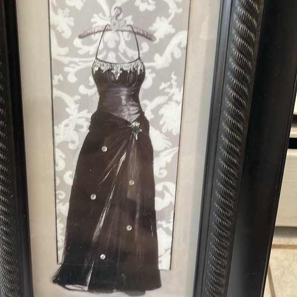 Black Dress with Rhinestones Framed Picture
Height: 16 1/4”
Width: 10 1/4” - Picture 2 of 7